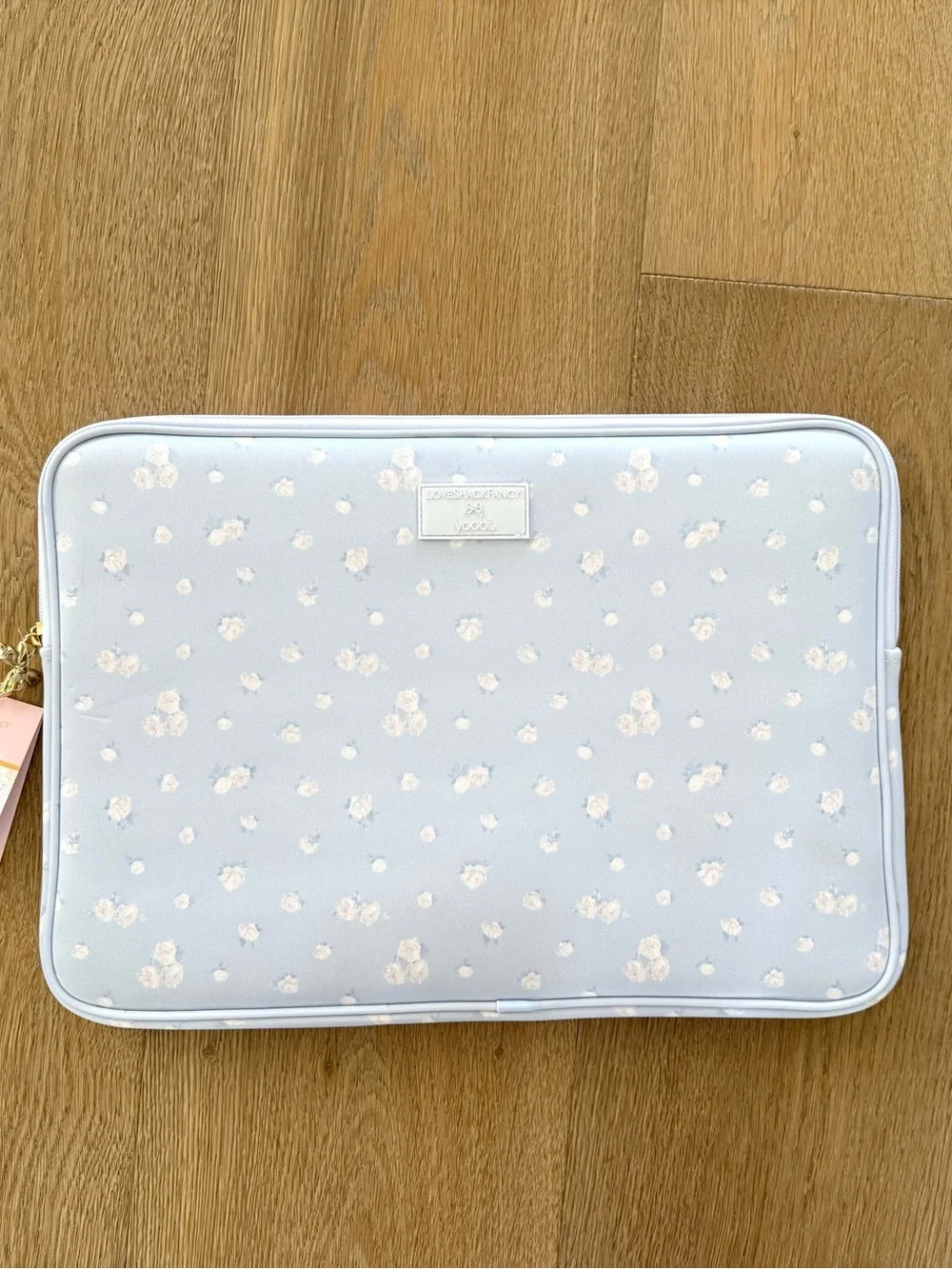 LoveShackFancy x Target Everblooming Rosettes Laptop case + Tech organizer set